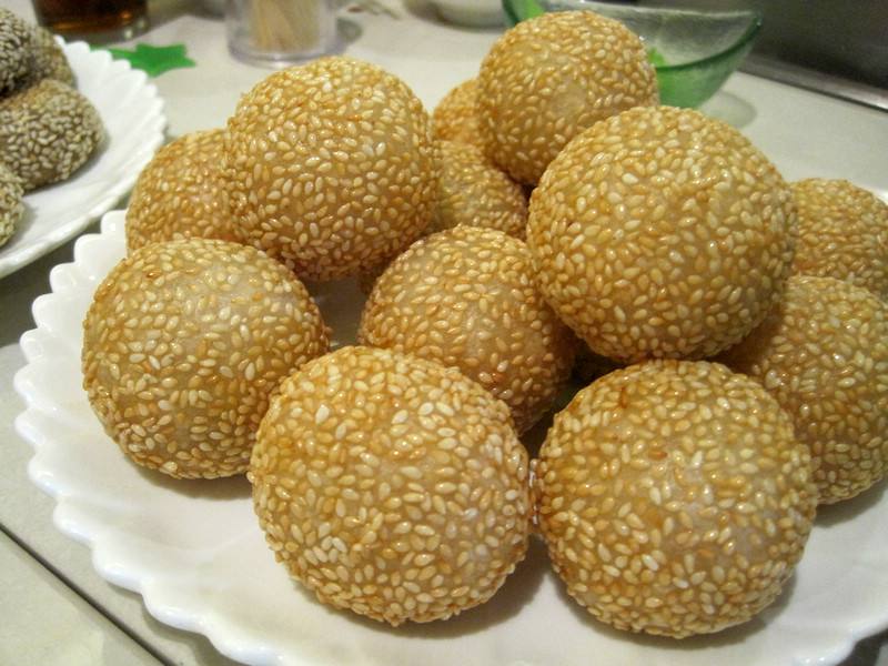 超大芝麻球